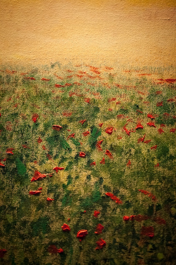 Poppy Painting by Wendy Teal