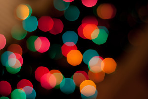 The lack of roundness indicates a six bladed aperture