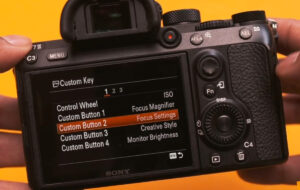 Custom Shortcuts on Sony Alpha a7 III