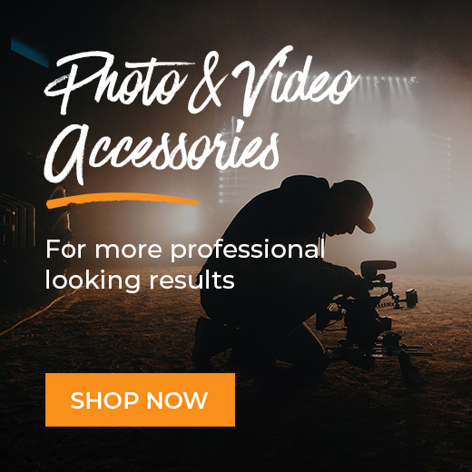 Photo and video accessories for professional looking results