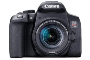 Canon EOS Rebel T8i with 18-55mm Lens