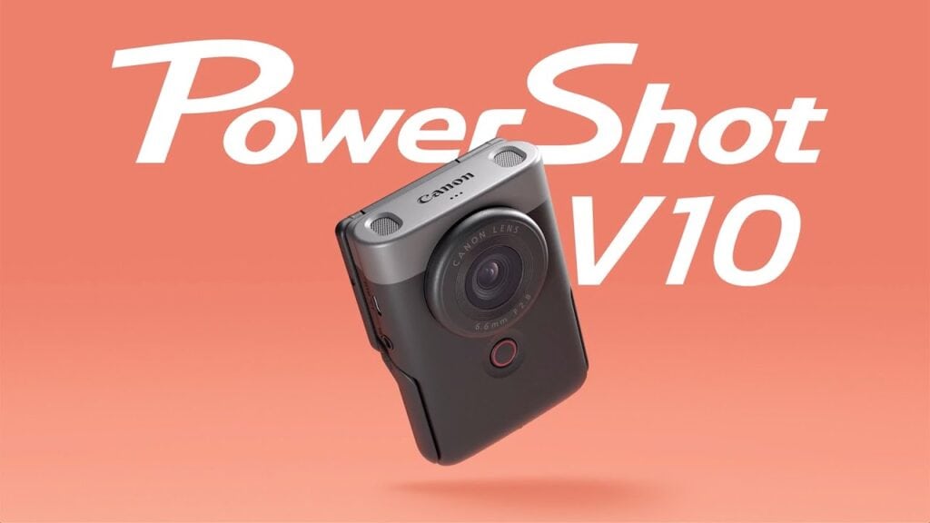 Best Canon Cameras for Social Media Content Creators: Canon PowerShot V10