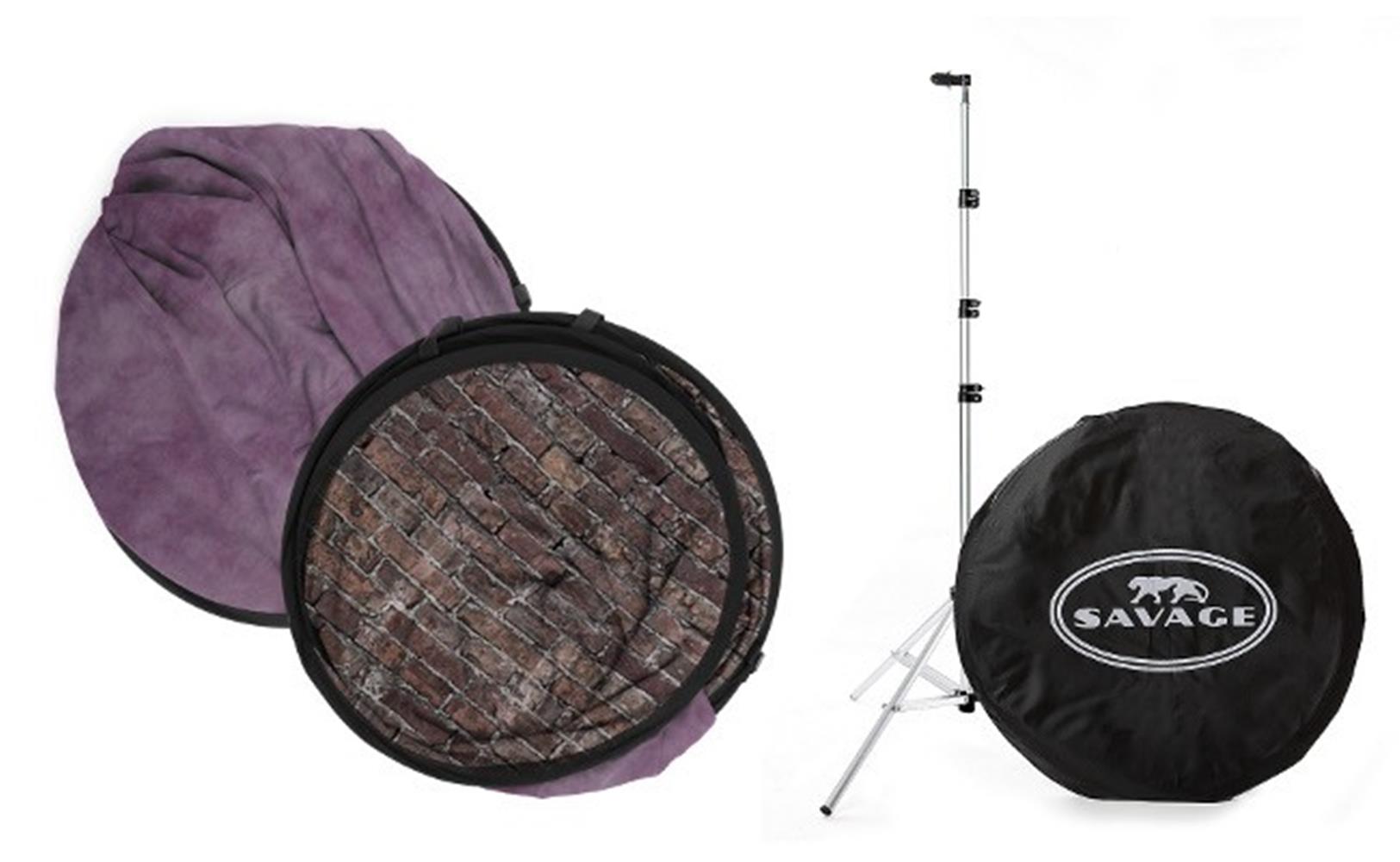 Collapsible Backdrop Kit with Stand