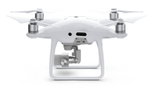 Side view of the Phantom 4 Pro