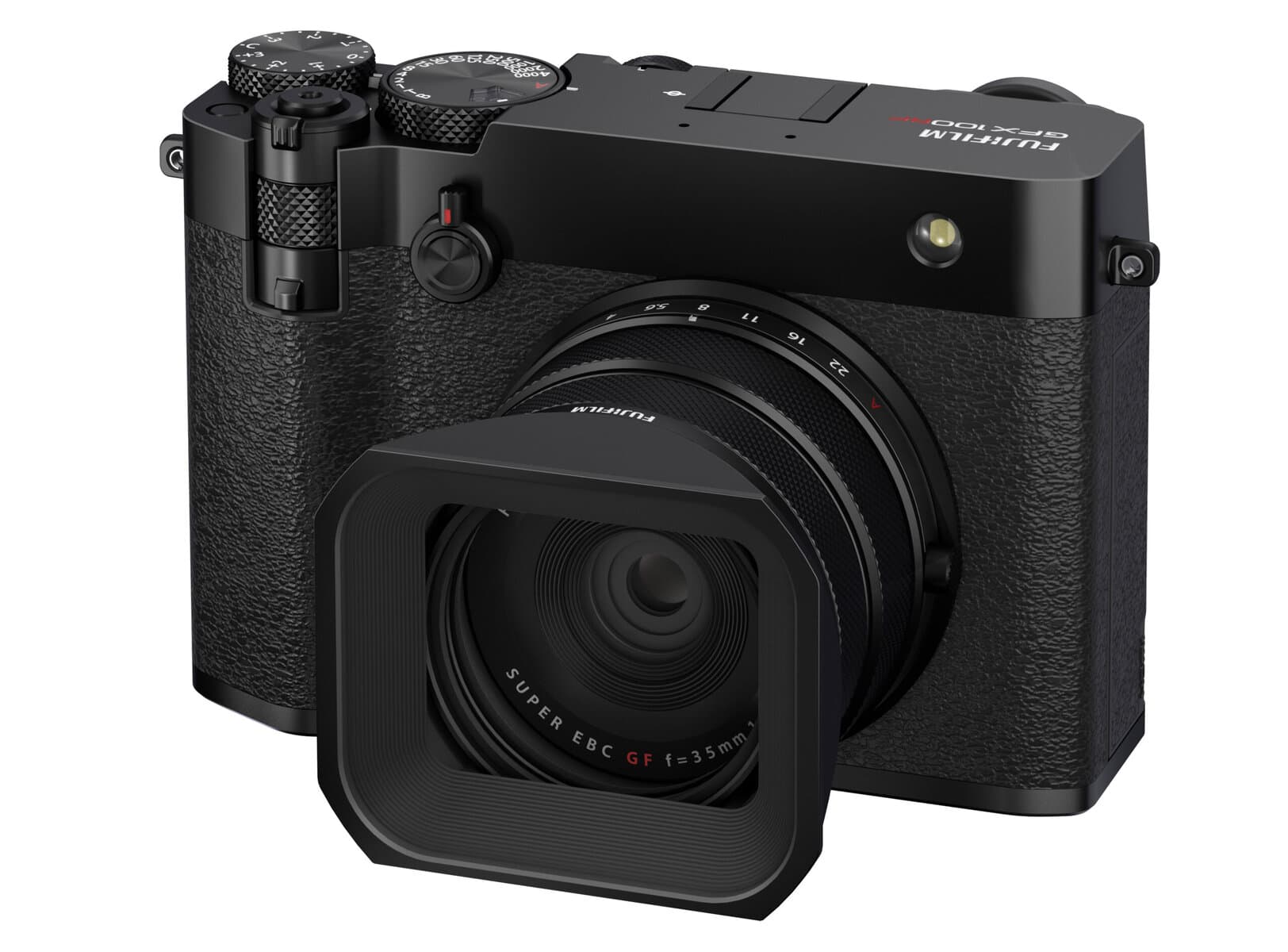 Fujifilm GFX100RF -Front of Camera in Black