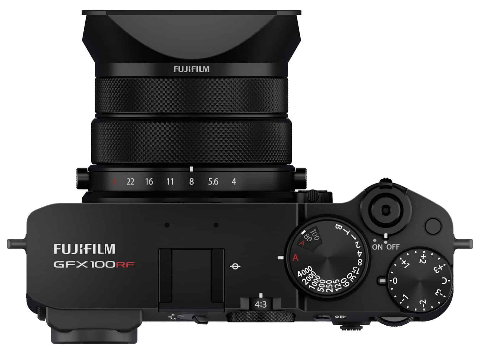 Fujifilm GFX100RF - Top of Camera