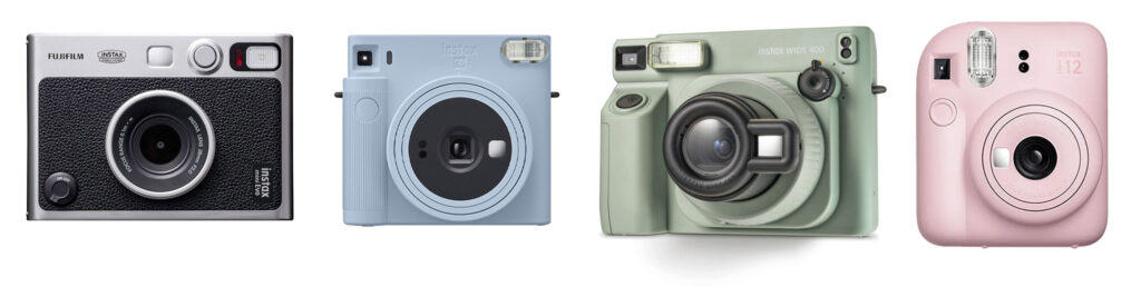 Fujifilm Instax Instant Cameras great for entry-level photography.