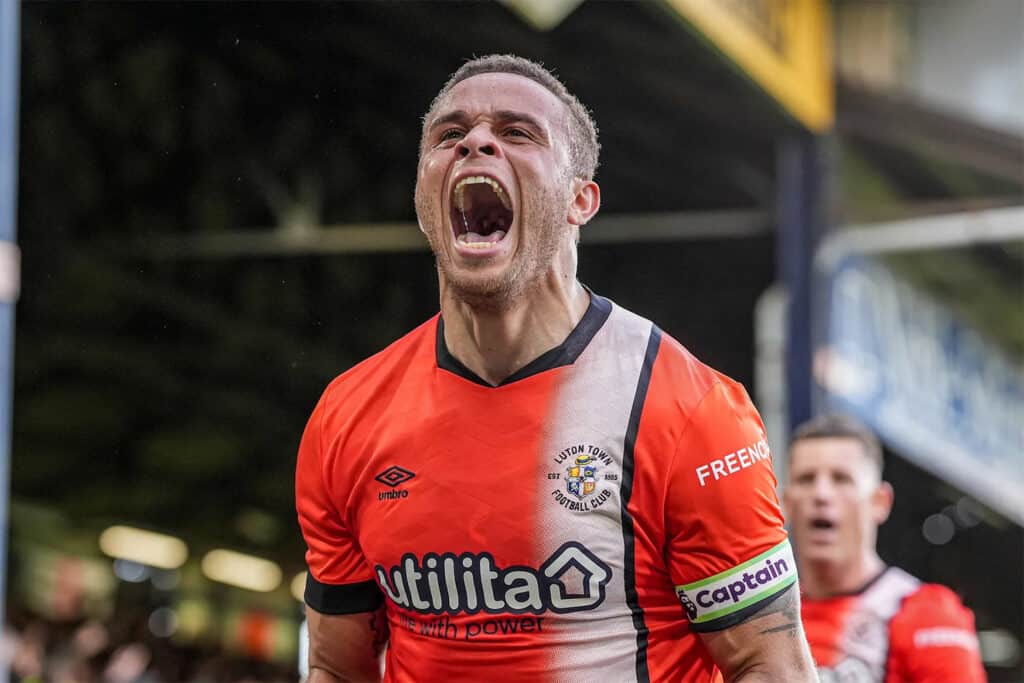 There’s nothing like a good celebration shot, showing passion and release of built up energy. This frame was shot at 115mm on the Sony 70-200mm f/2.8 G Master II paired with the Sony Alpha 9 III with the eye-tracking autofocus locking on well. Photo by David Horn. Sony Alpha 9 III. Sony 70-200mm f/2.8 G Master II. 1/2500-sec., f/3.5, ISO 2500