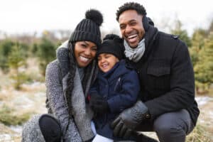 Family Portrait Outdoors November