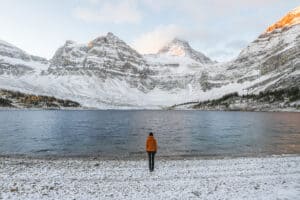 Sunrise at Assiniboine Provincial Park