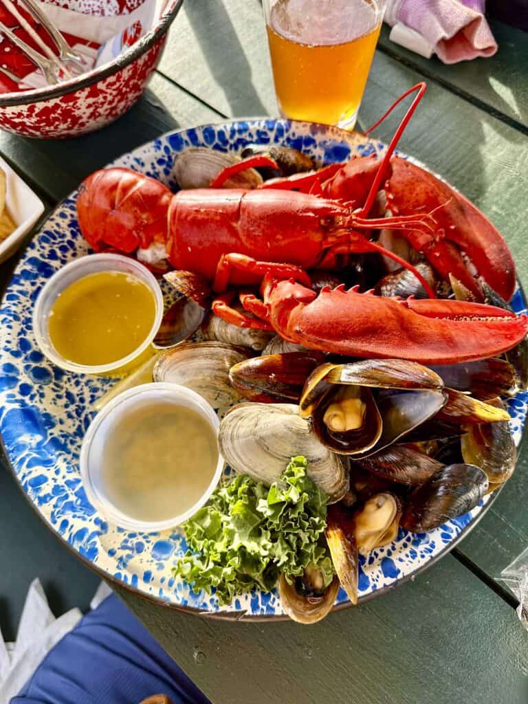 Capturing Maine: A Family Travel Photojournalism Adventure Lobster Dinner