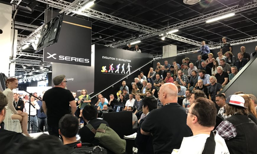 In the stands at Photokina 2016