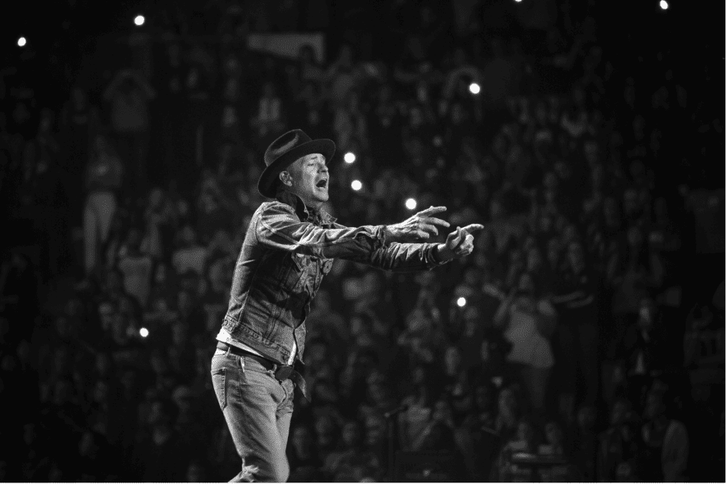 Ryan Bolton Photography -  Gord Downie performing the Secret Path, Scotiabank Arena, Toronto. Photography by Ryan Bolton.