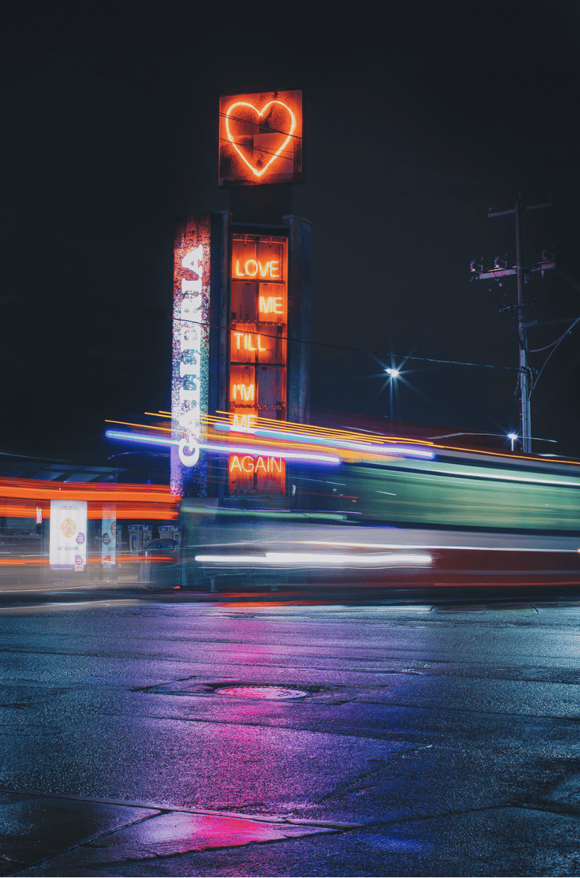 Ryan Bolton Photography - Love Me Till I'm Me Again, Long exposure of Galleria Mall. 