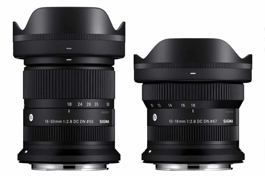 New Sigma DC DN Camera Lenses for Canon RF Mount Cameras