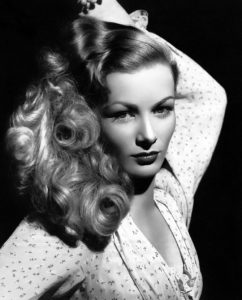 Veronica Lake (Example of an image that could be taken with a beauty dish.)