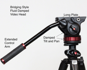 Video Head with Control Arm