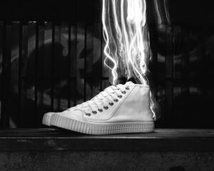 Shoe effects - painting with light