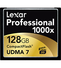 Lexar Professional 1000x Compact Flash Memory Card