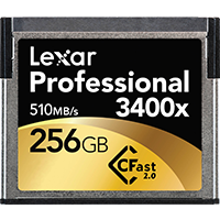 Lexar Professional 3400x CFast Memory Card