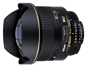 Nikon 14mm Wide-Angle Lens