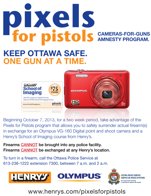 Pistols for Pixels Ottawa