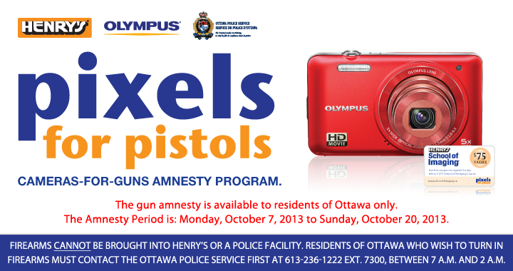 Pixels for Pistols Ottawa