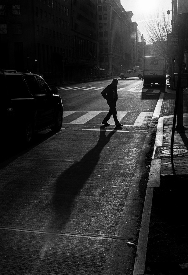 Out for a late vening stroll - Michael Fraser