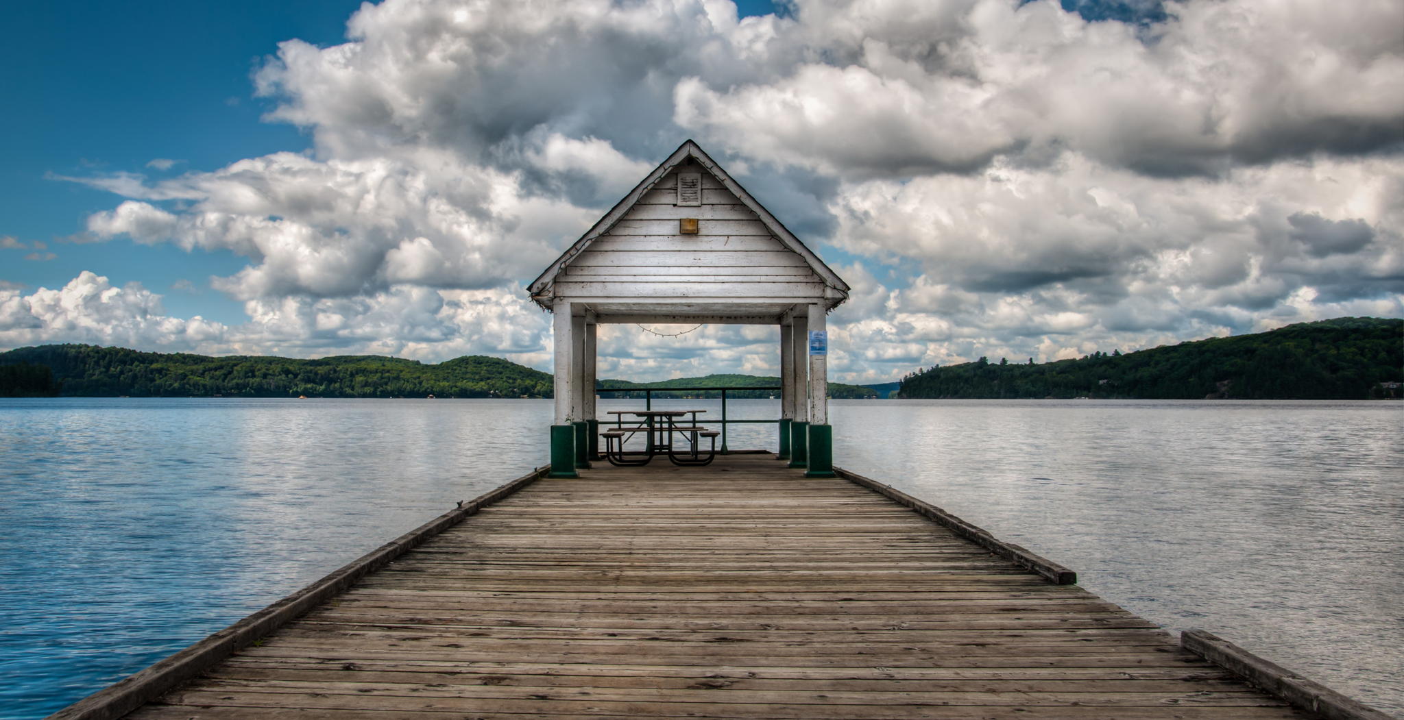 Lake of Bays - The Dock by Jeff Smith