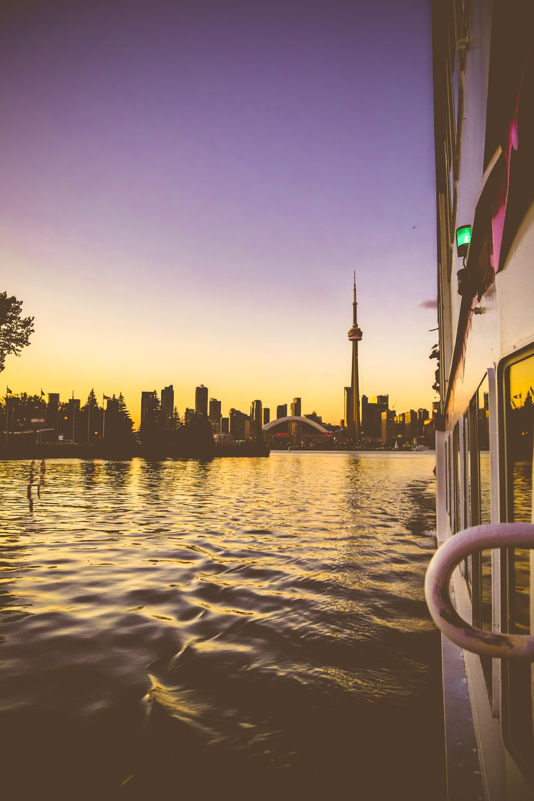 CN Tower's Golden Hour by Amarpreet Kaur