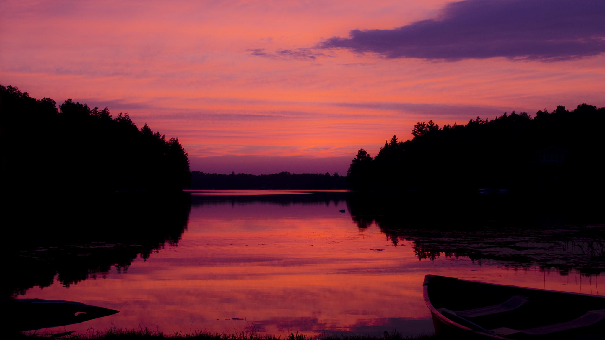 Sunset on the Lake by Cameron Penny