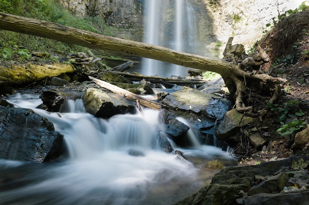 Tews Falls Basin by Mark Shannon