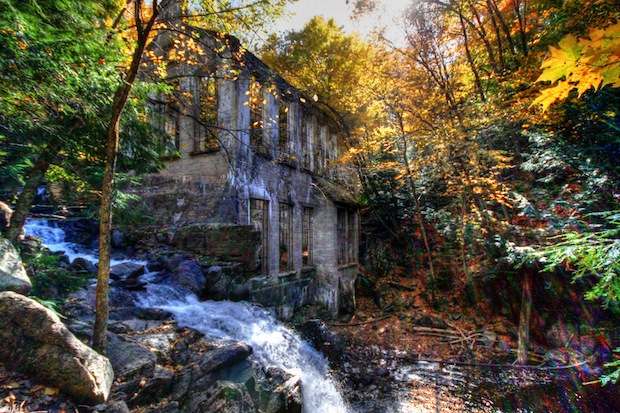 Late Afternoon at the Old Mill by Brian Eastop