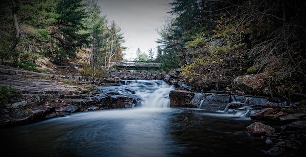 Walking Falls by Ron Bain