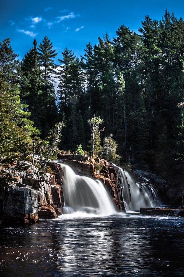 Puddingstone Falls by Ron Bain Jr