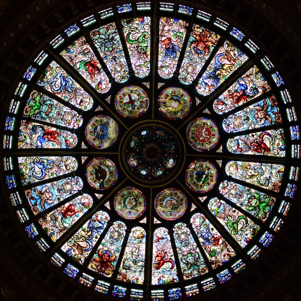 Stained Glass Ceiling by Kevin Taillieu