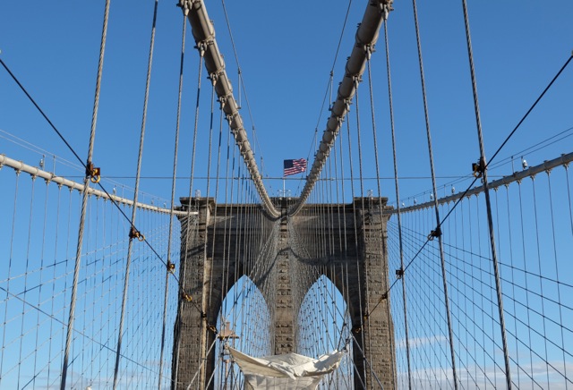 X-M1 in NYC by Deanna Flinn - Brooklyn Bridge