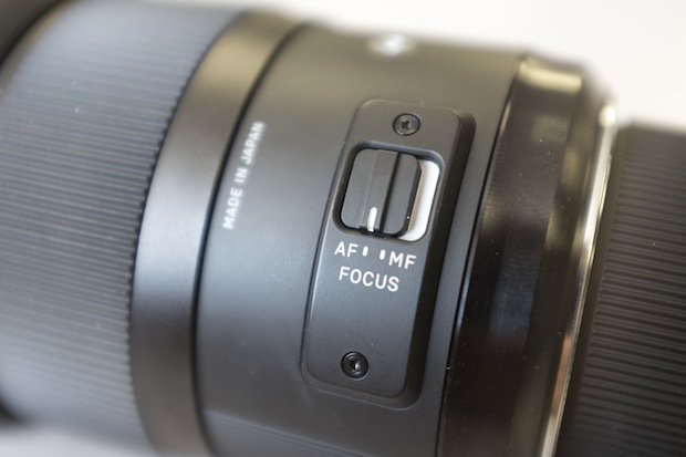 Sigma 35mm F/1.4 DG Art Focus Switch