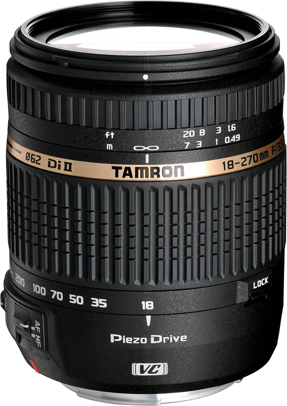 Tamron-AF-18-270mm-F3.5-6.3-Di-II-VC-PZD-Travel-Zoom-Lens