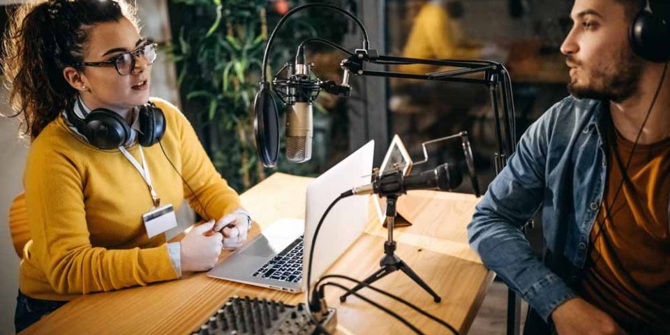 Learn how to create interview podcasting